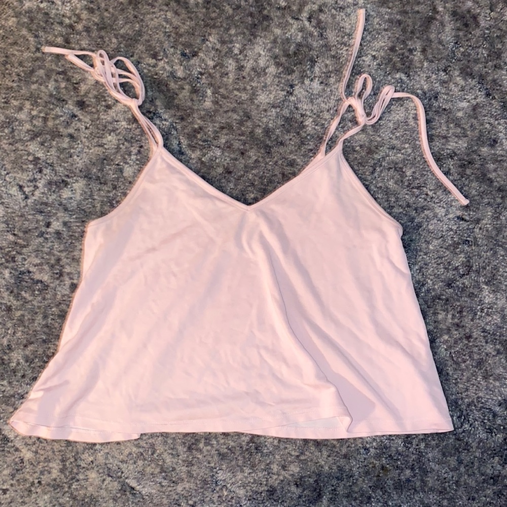 Pink tank top